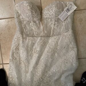 Mermaid 14 Wedding Dress Extravagant Train